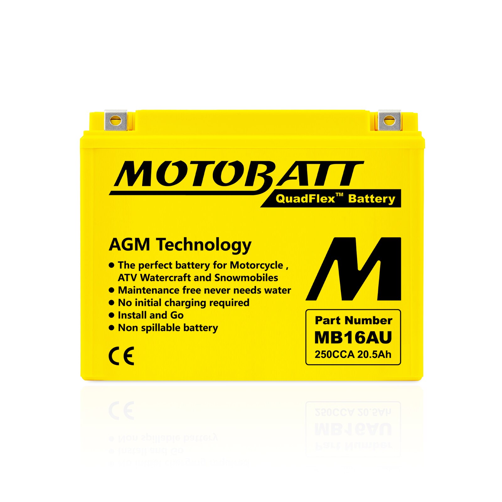 MLX16UHD-HP LifePo4 Lithium Battery-Motobatt