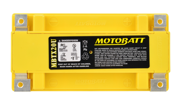 Batterie Motobatt QuadFlex AGM MBTX20UHD 12V 21ah 310A YTX20L-BS